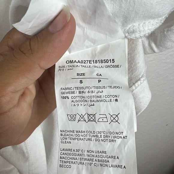 Off White Skeleton Dart T-shirt (Rare!!) - Picture 6 of 6